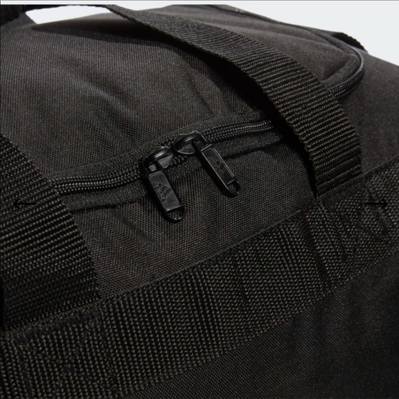 NWT Adidas Black Gym/ DUFFEL BAG SMALL - Picture 7 of 8